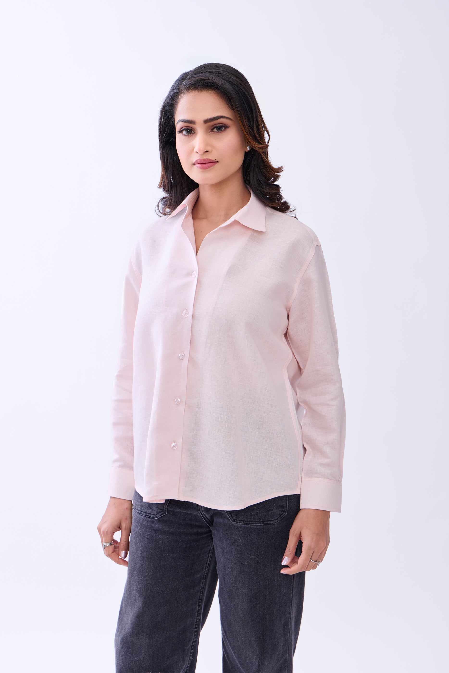Hemp Women's Classic Button-Down Formal Shirt