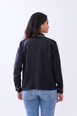Hemp Women's Front Open Blazer