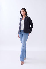 Hemp Women's Front Open Blazer