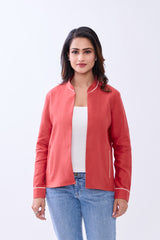 Hemp Women's Front Open Blazer