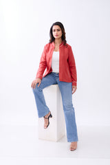 Hemp Women's Front Open Blazer