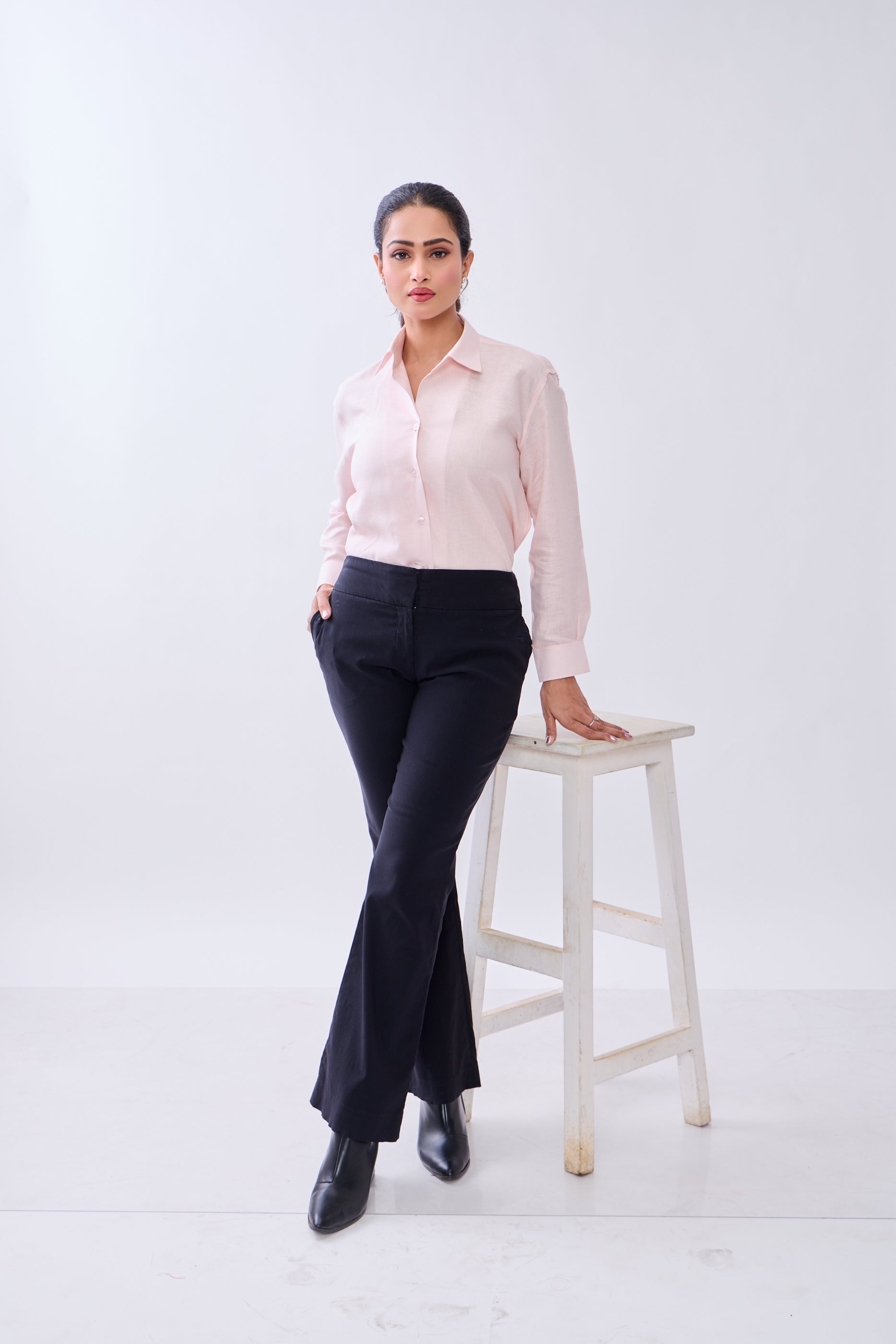 Hemp Women's Classic Button-Down Formal Shirt