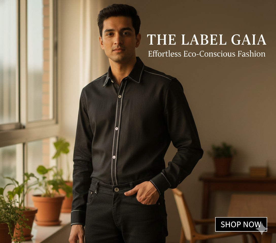 Men Solid Hemp Casual Shirt