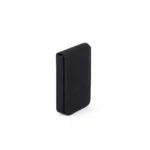 Hemp Fliptop Vertical Card Holder Black