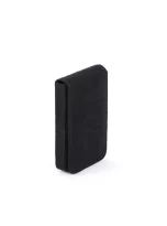 Hemp Fliptop Vertical Card Holder Black_1