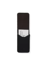 Hemp Fliptop Vertical Card Holder Black_2