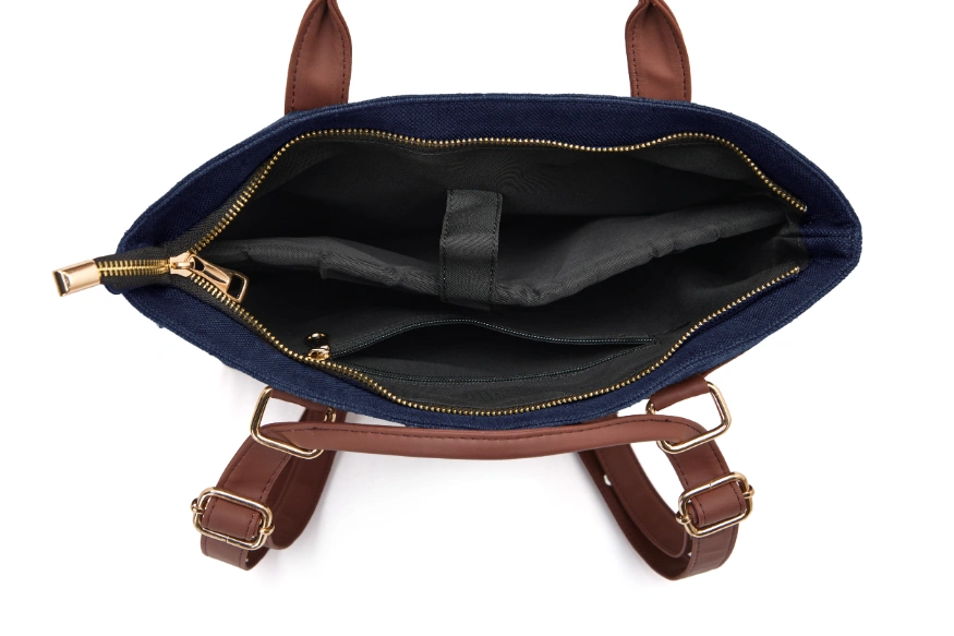 Hemp 2 in 1 Backpack Navy Blue