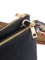 Hemp Sleek Sling Bag Black_4