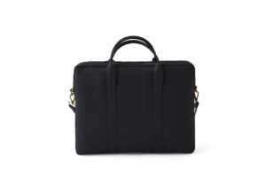 Hemp Solid Laptop Bag black