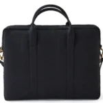 Hemp Solid Laptop Bag black