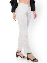 Hemp Striped Lounge Pants_3