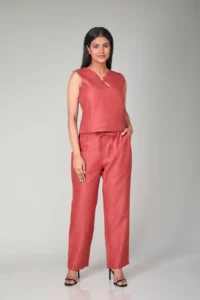 Hemp Teracotta Red Co-Ord Set