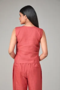 Hemp Teracotta Red Co-Ord Set